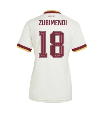 Spanien Martin Zubimendi #18 Udebanetrøje Dame VM 2026 Kortærmet